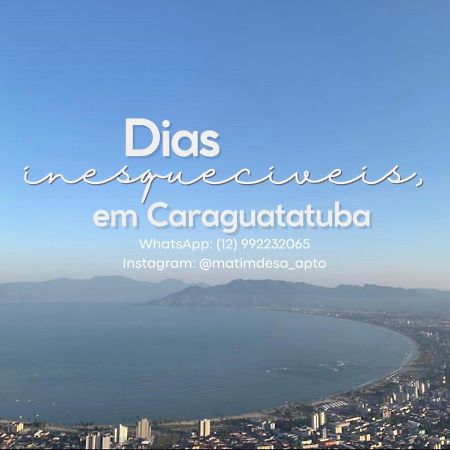 Ferienwohnung Martim De Sa De Frente Pro Mar Caraguatatuba Exterior foto