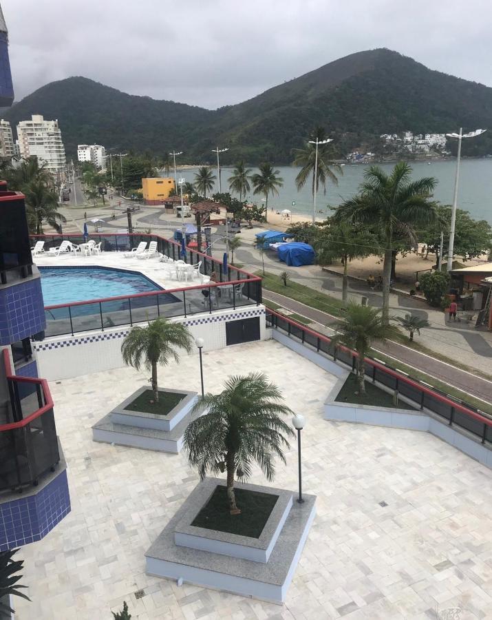 Ferienwohnung Martim De Sa De Frente Pro Mar Caraguatatuba Exterior foto