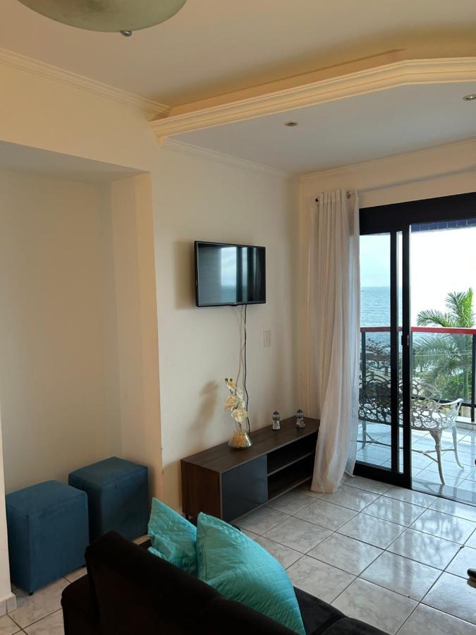 Ferienwohnung Martim De Sa De Frente Pro Mar Caraguatatuba Exterior foto